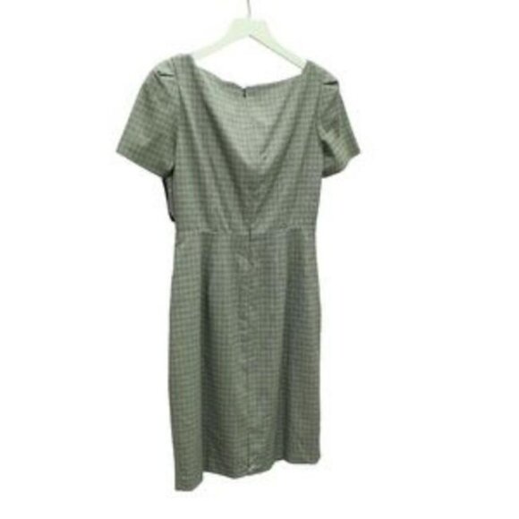 Kay Unger Gray Geo Dress - Picture 2 of 5